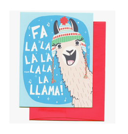 Fa La La Llama Holiday Greeting Card