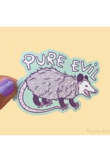 Pure Evil Possum Sticker