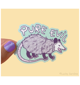 Pure Evil Possum Sticker
