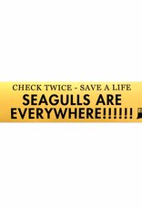 Seagulls Are Everywhere Bumper Sticker