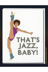 That's Jazz Baby Greeting Card
