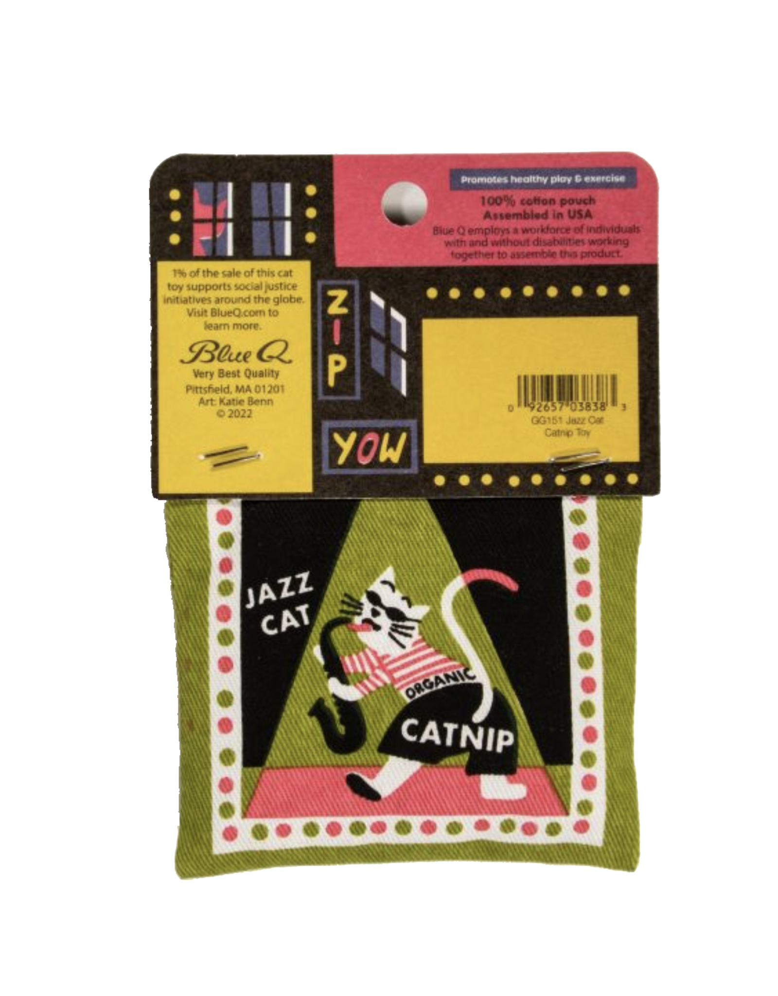 Jazz Cats Catnip Toy