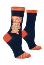 Teachers Rock Women's Crew Socks