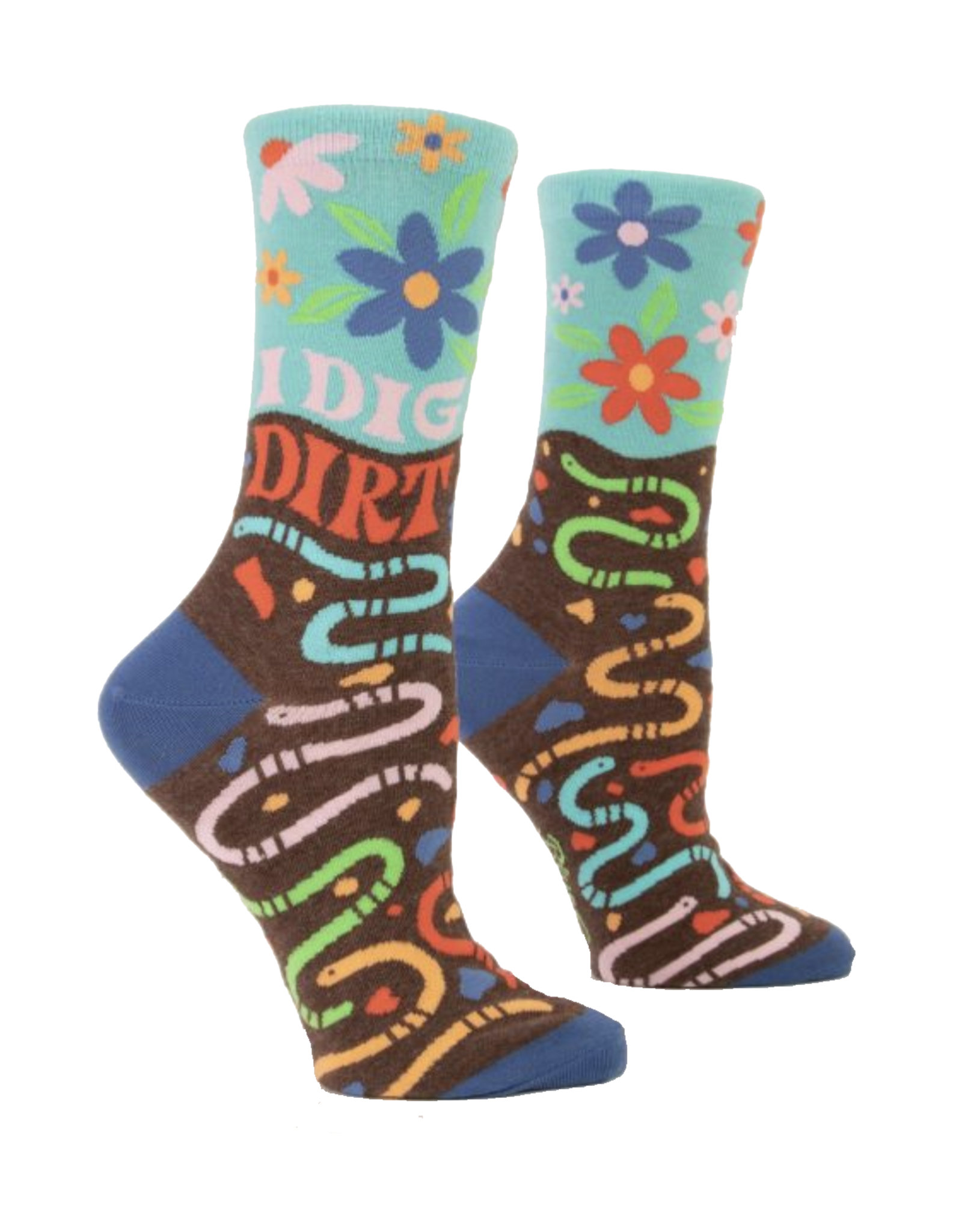 I Dig Dirt Women's Crew Socks