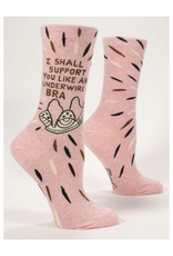 Support You Like an Underwire Bra Women's Crew Socks