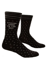 Studies Show I'm the Shit Men's Crew Socks