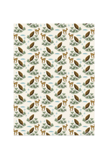 Deer & Pinecones Wrapping Paper - Curbside Pick Up Only