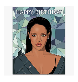 Happy Birthday Rihanna Greeting Card