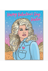 Happy Valentine's Day Darlin' Dolly Parton Greeting Card