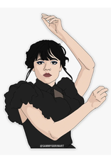 Wednesday Addams Dance Sticker