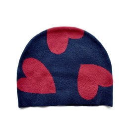 Sapphire Heart Beanie