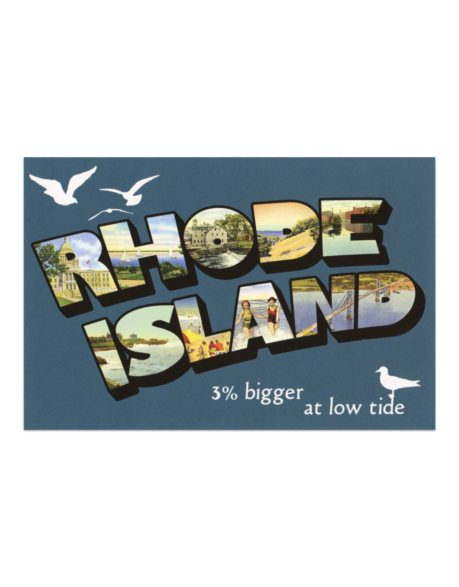 3% Bigger at Low Tide Postcard