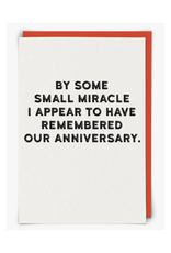 Anniversary Miracle Greeting Card