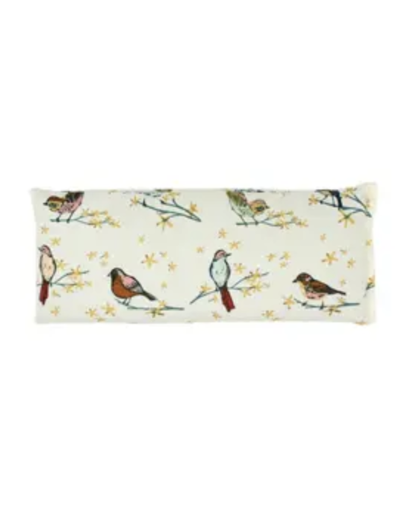 Lavender Eye Pillow :  Birds on Ivory