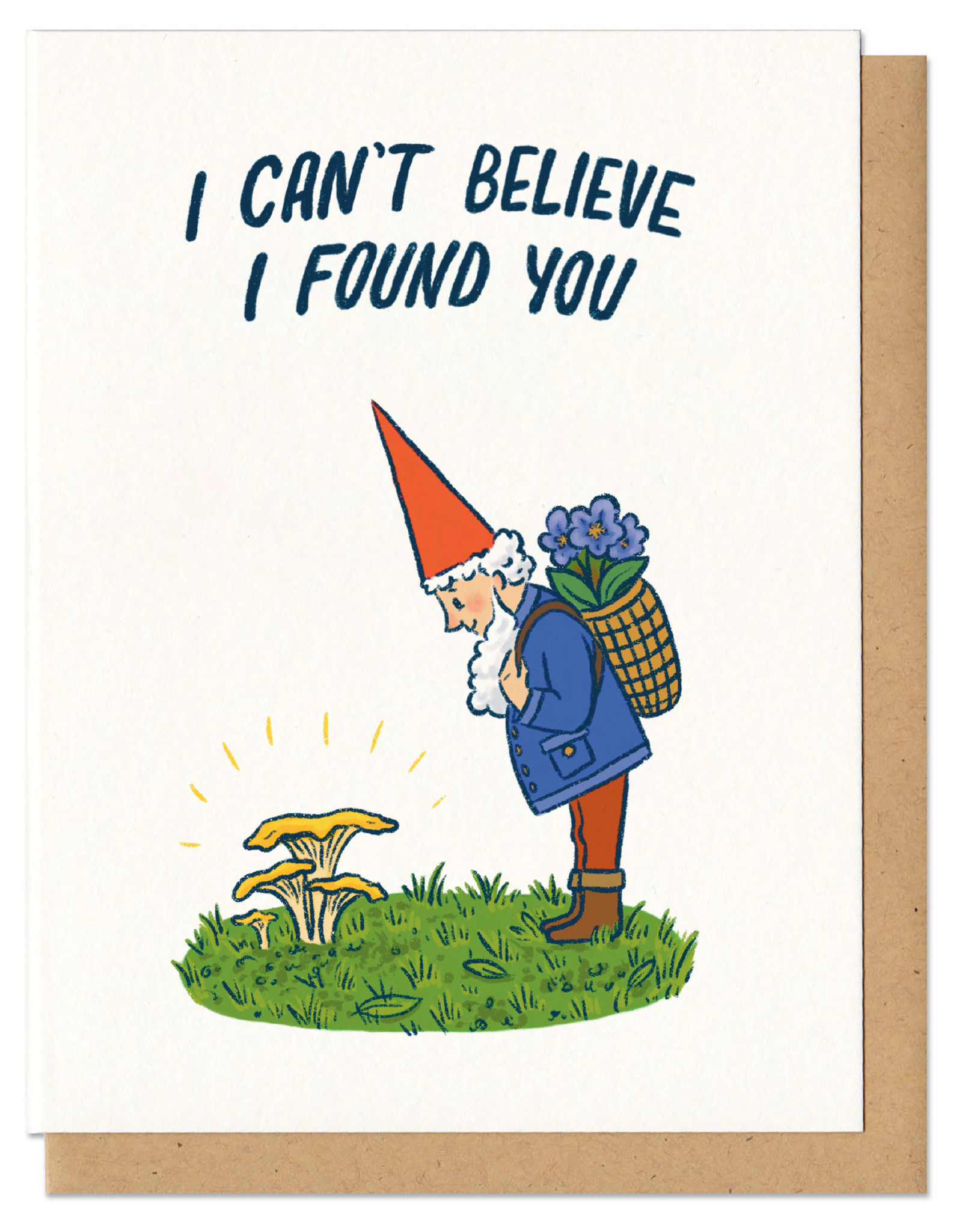 Found You Gnome Greeting Card