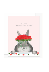 Happy Valentine's Day Roses Greeting Card