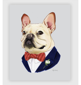 Dapper French Bulldog Print