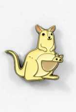Kangaroo & Joey Enamel Pin