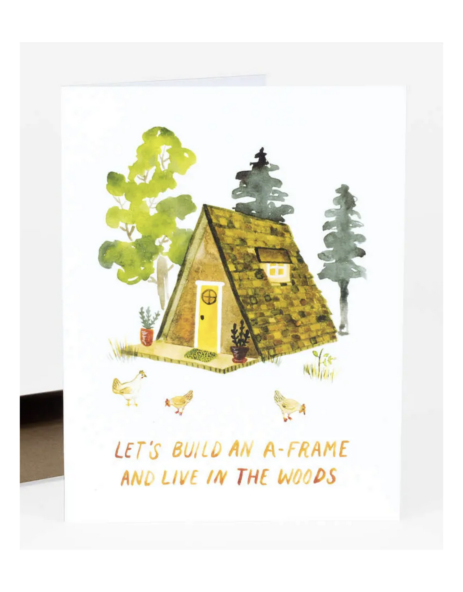 Let's Build an A-Frame Greeting Card