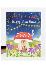 Happy New Home Mushroom Greeting Card