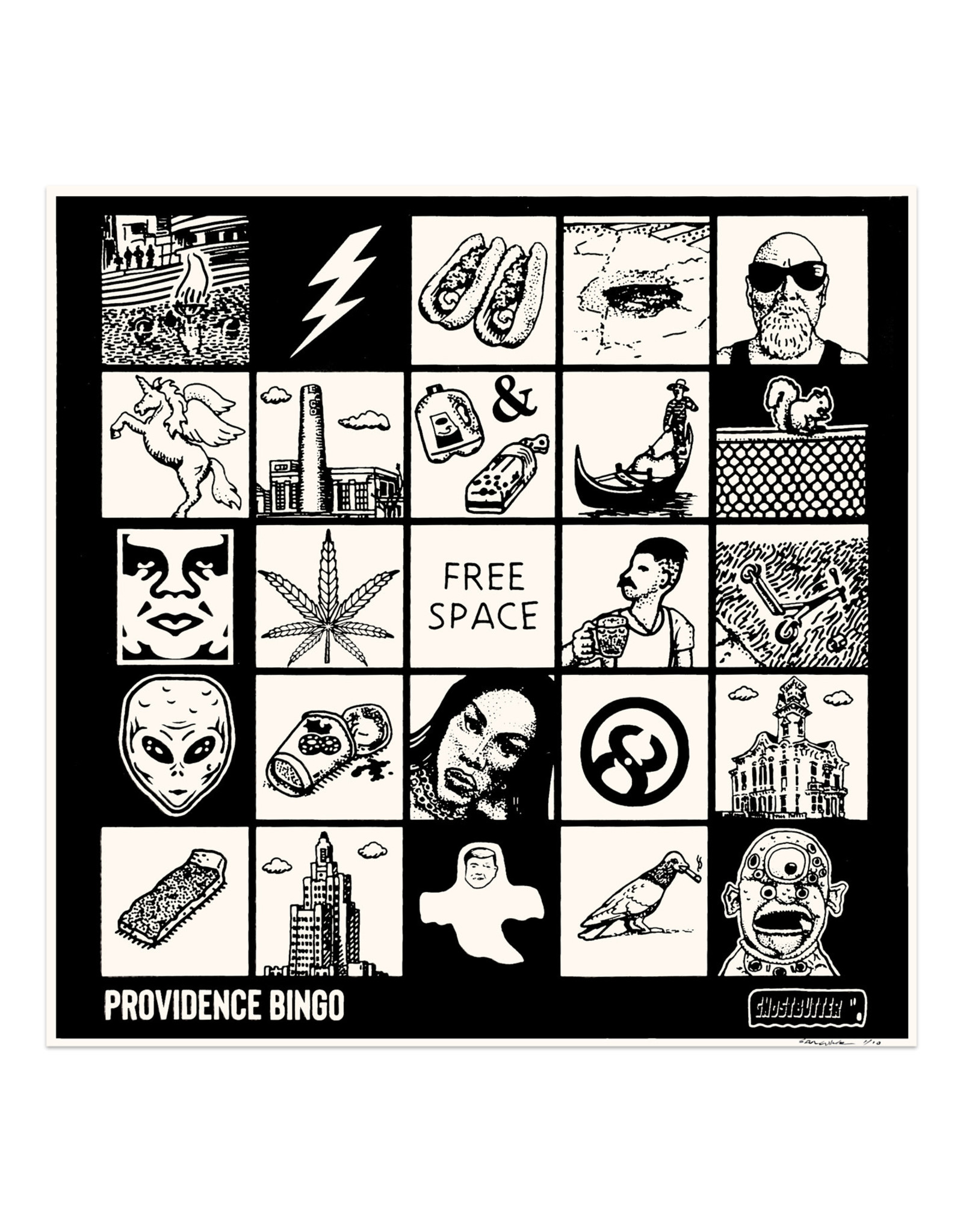 Providence Bingo Print