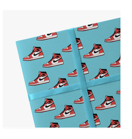 Sneakers Wrapping Paper - 2 Sheets