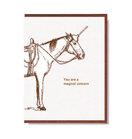 Magical Unicorn Greeting Card