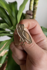 Gold Owl (Drake) Enamel Pin