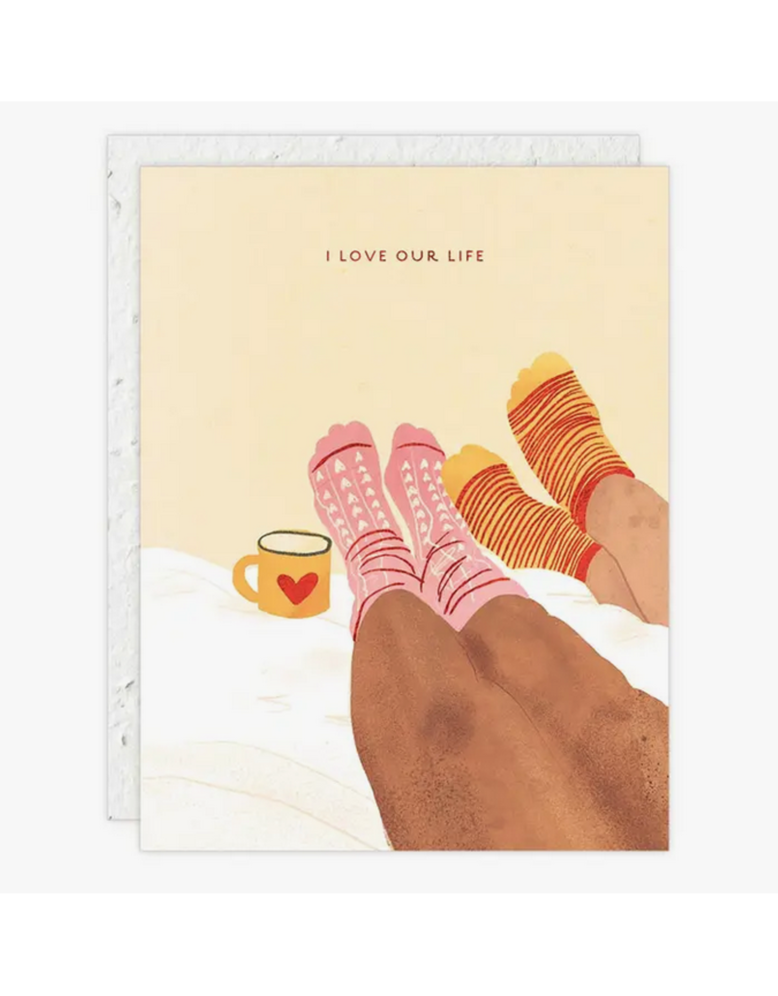 I Love Our Life Greeting Card
