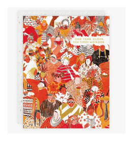 Ten Times Weirder Birthday Greeting Card