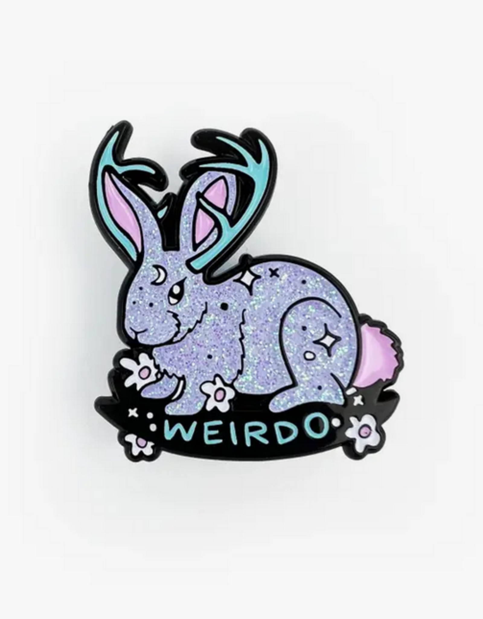 Jackalope Weirdo Enamel Pin