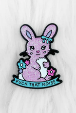 Fuck That Noise Bunny Enamel Pin