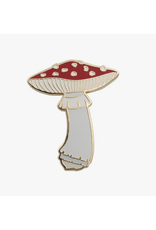 Amanita Muscaria Mushroom Enamel Pin