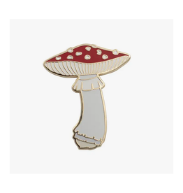 Amanita Muscaria Mushroom Enamel Pin