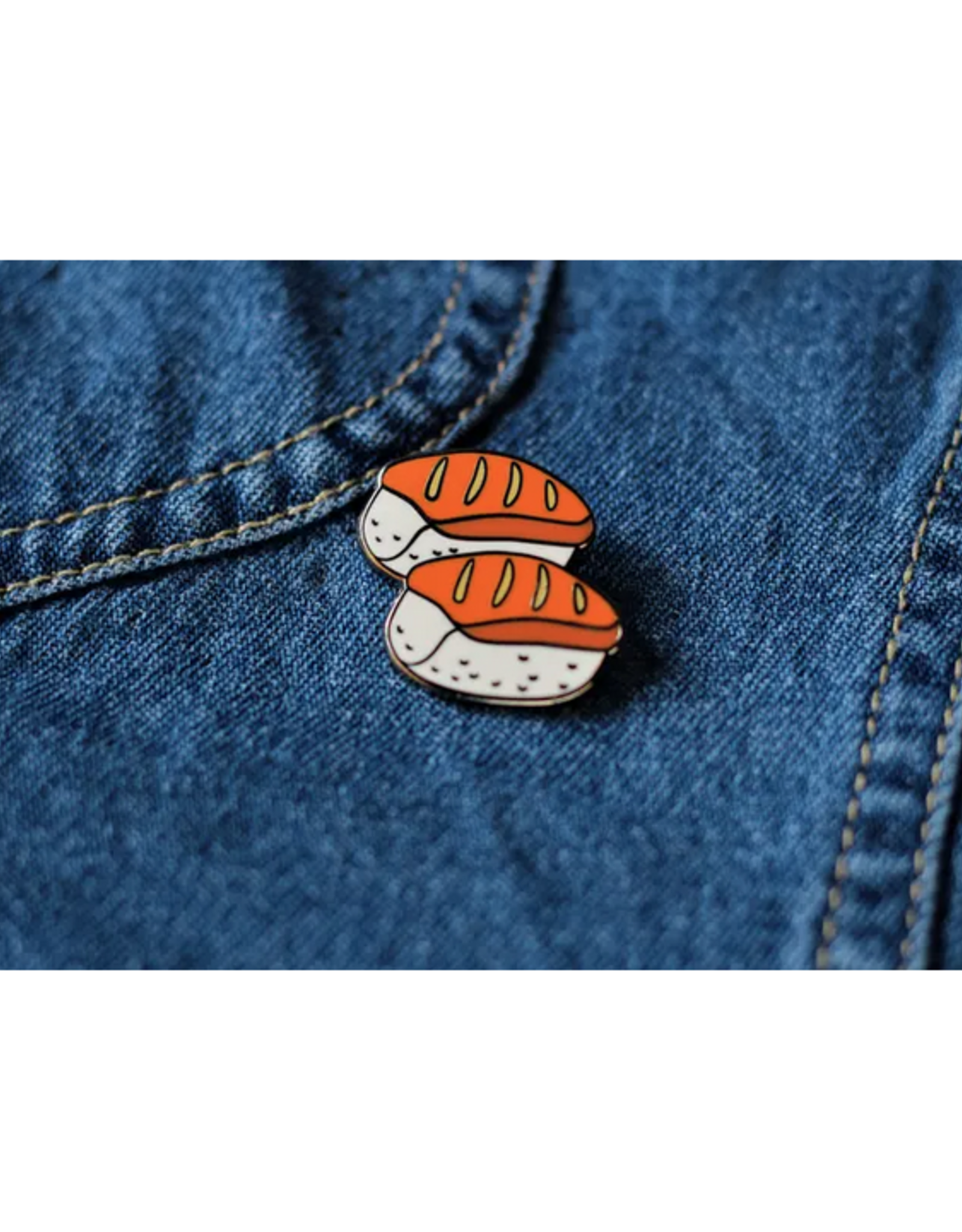 Sushi Emoji Enamel Pin