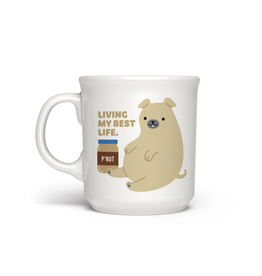 Livin My Best Life P-Nut Pup Mug