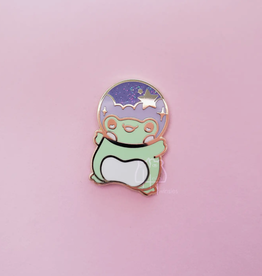 Space Cadet Frog Enamel Pin