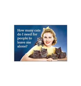 How Many Cats? Magnet