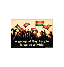 Group of Gay People Magnet