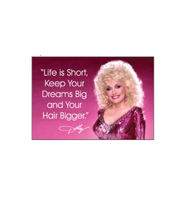 Dreams Big, Hair Bigger Dolly Parton Magnet