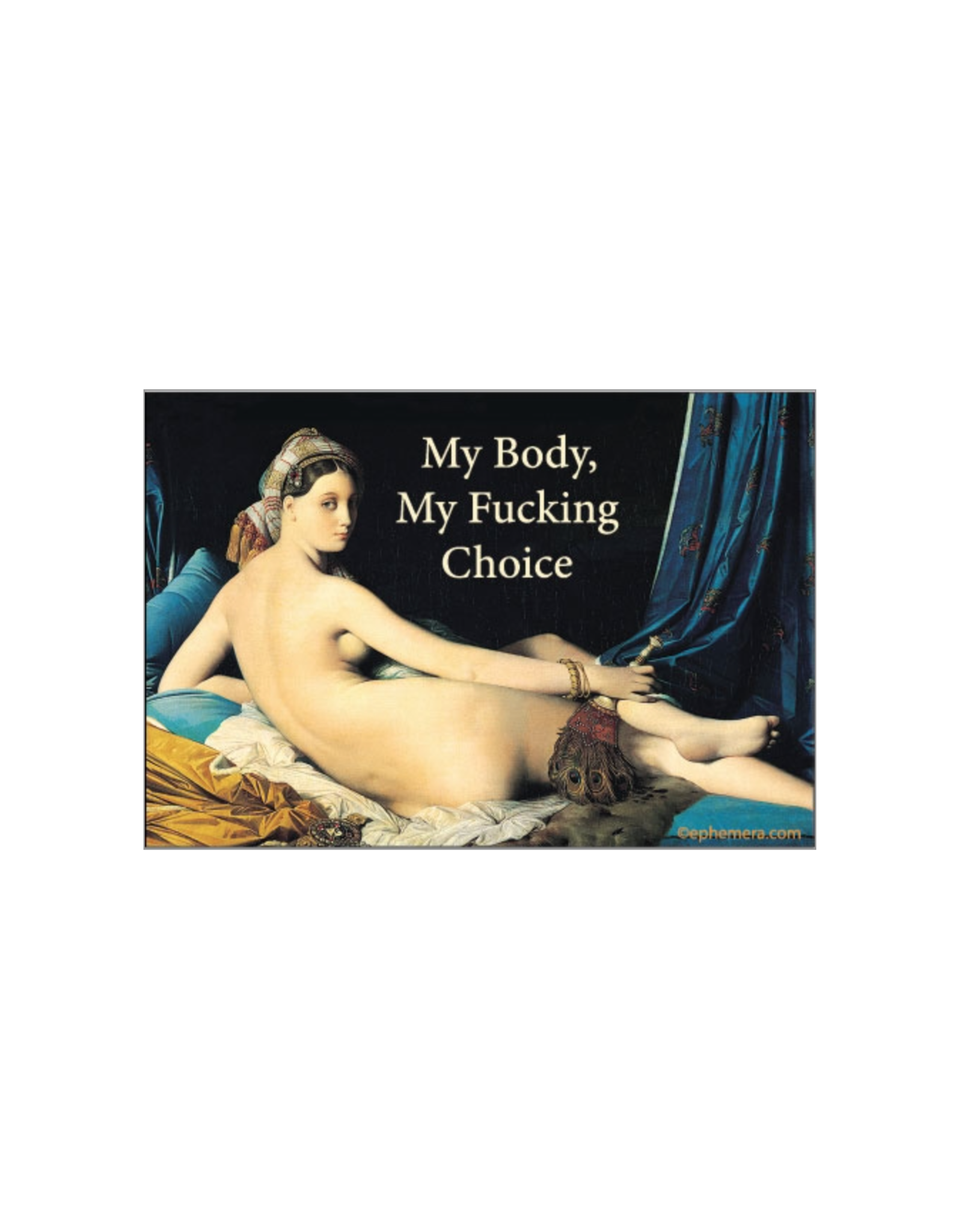 My Body My Fucking Choice Magnet