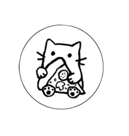 Pizza Cat Button