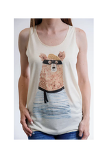 Bandit Bear Tank Top