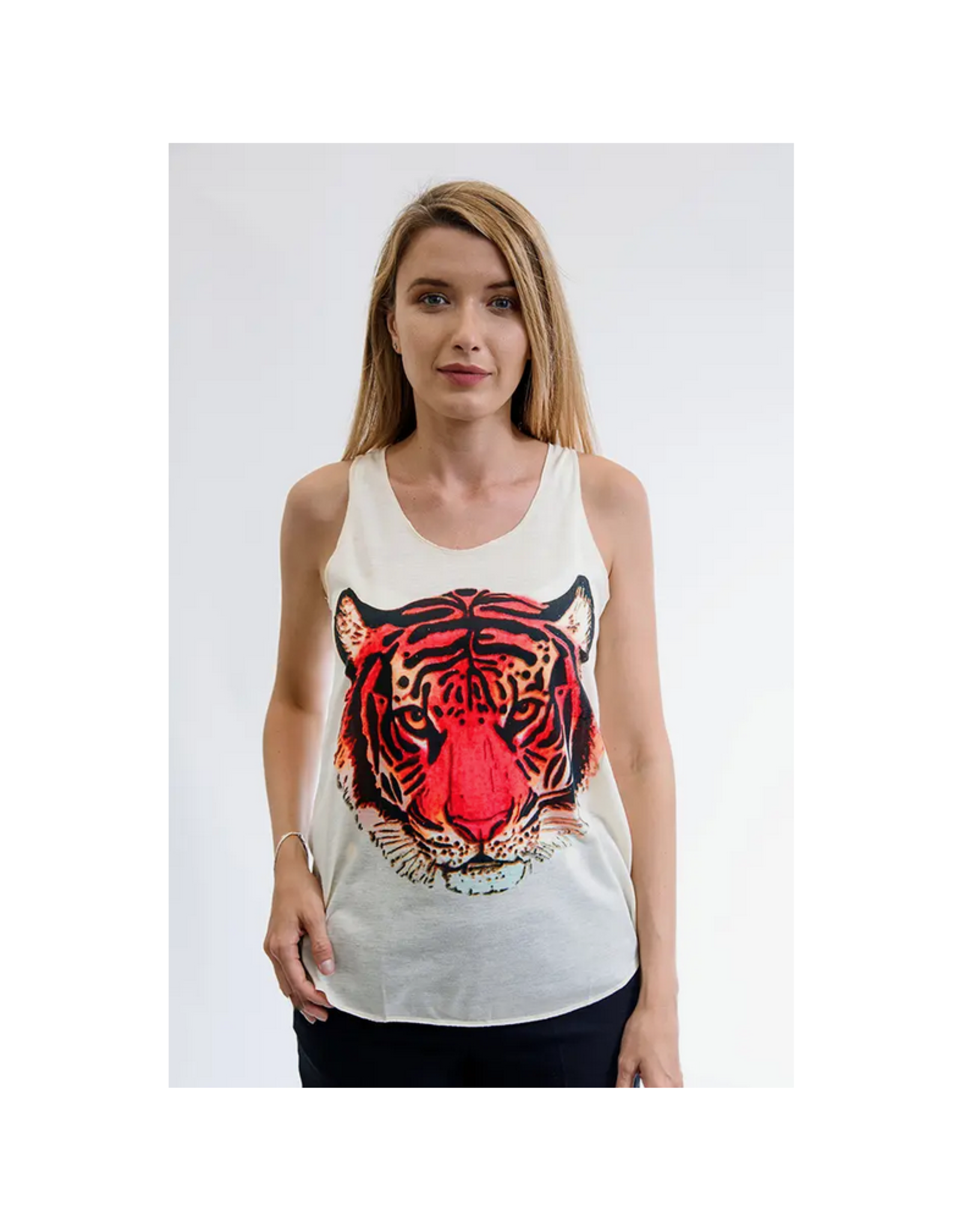 Tiger Head Tank Top