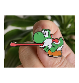 Green Yoshi Enamel Pin