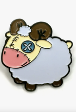 Plush Sheep Enamel Pin