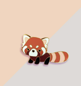 Red Panda Enamel Pin