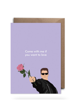 Terminator Love Greeting Card