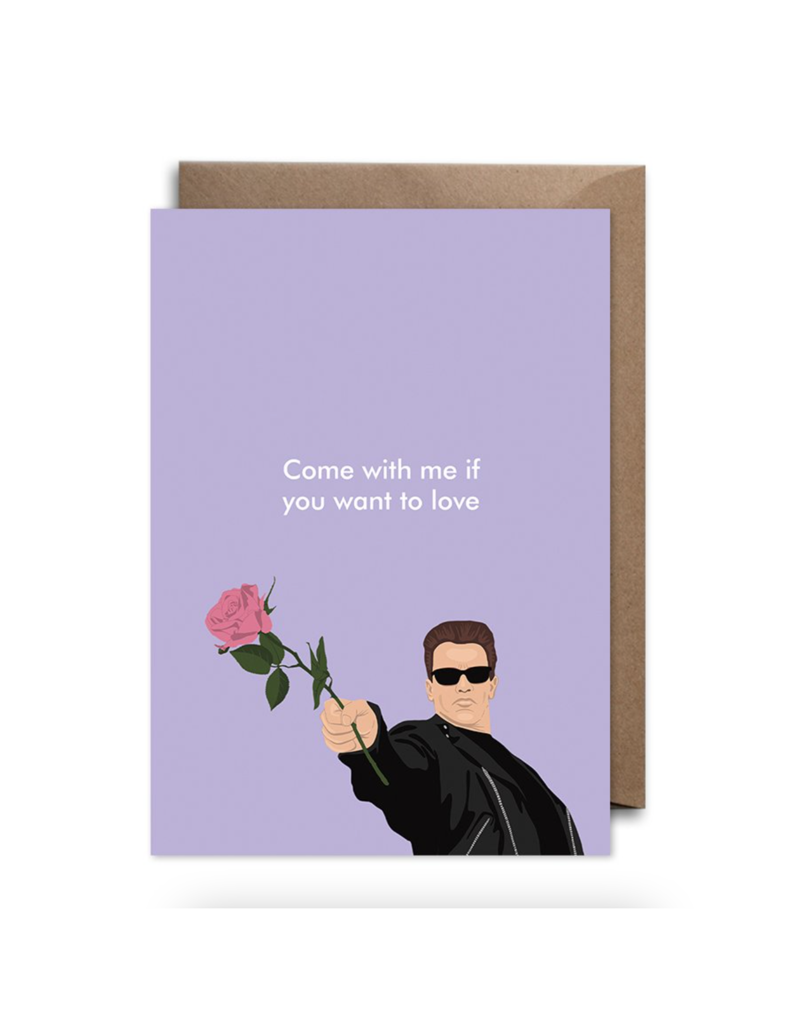 Terminator Love Greeting Card