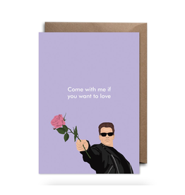Terminator Love Greeting Card